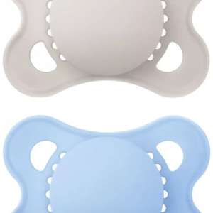 MAM SUCCHIETTO ORIGINAL 2-6 MESI SILICONE MASCHIO 2 PEZZI