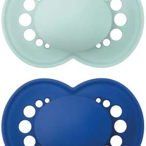 MAM ORIGINAL 6+ SILICONE MASCHIO 2 PEZZI