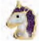 BJT702 ORECCHINI VIOLET UNICO GOLD PLATED