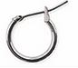 BJT976 ORECCHINI CLOSED HOOP STAINLESS STEEL