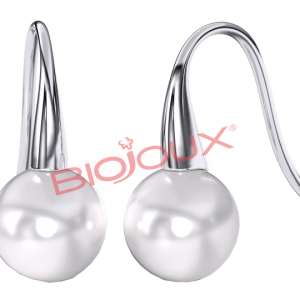 BJT230 ORECCHINI JAZZ PEARL STAINLESS STEEL