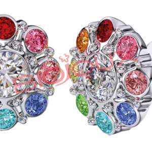 BJT273 ORECCHINI BLUEBELL STAINLESS STEEL