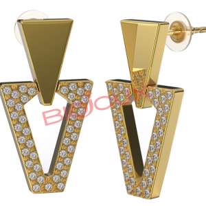 BJT328 ORECCHINI EMILY GOLD PLATED