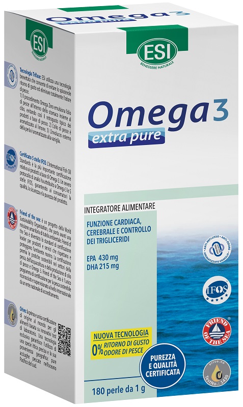 ESI OMEGA 3 EXTRA PURE 180 PERLE ESI OMEGA 3 EXTRA PURE 180 PERLE