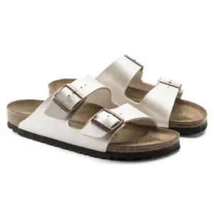 BIRKENSTOCK ARIZONA GRACEFUL PEARL WHITE BIRKO FLOR GRACEFULBI-CLASSIC