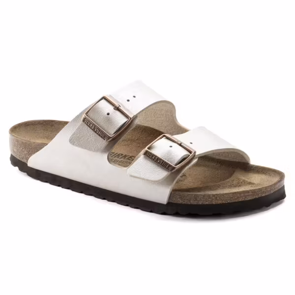 BIRKENSTOCK ARIZONA GRACEFUL PEARL WHITE BIRKO FLOR GRACEFULBI-CLASSIC