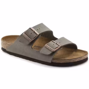BIRKENSTOCK ARIZONA STONE BIRKO FLOR NUBUCK