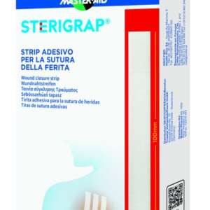 MASTER-AID STERIGRAP STRIP ADESIVO SUTURA FERITE 100X12 MM 6PEZZI