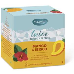 NEAVITA TWICE INFUSO MANGO E IBISCO FILTROSCRIGNO 15 FILTRI