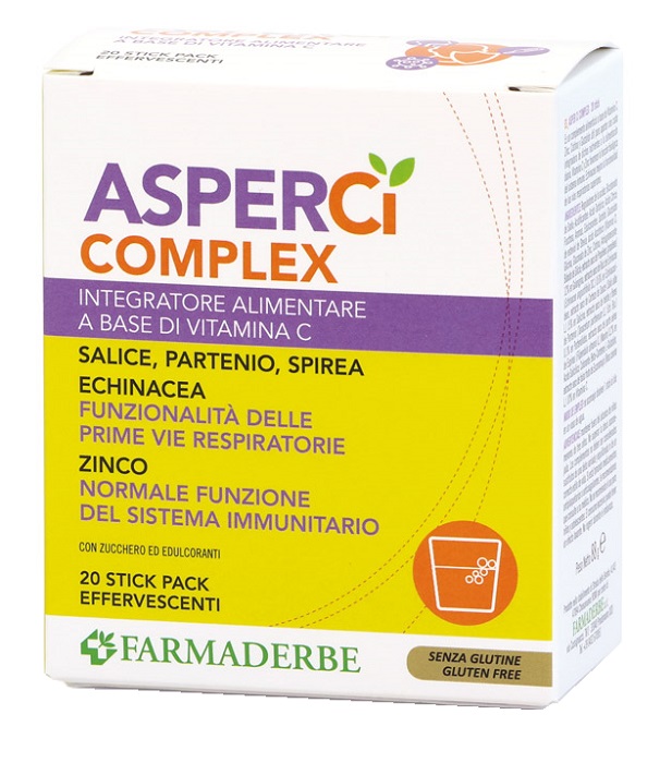 ASPER CI COMPLEX 20 STICK PACK EFFERVESCENTI 4 ASPER CI COMPLEX 20 STICK PACK EFFERVESCENTI 4