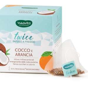NEAVITA FILTROSCRIGNO INFUSO TWICE COCCO E ARANCIA 15 FILTRI