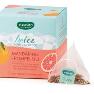 NEAVITA FILTROSCRIGNO INFUSO TWICE MANDARINO E POMPELMO 15 FILTRI
