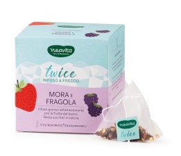 NEAVITA INFUSO TWICE MORA/FRAGOLA MAXIFILTRO TO GO 12 PEZZI