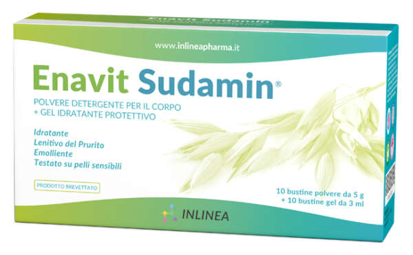 ENAVIT SUDAMIN 10 BUSTINE POLVERE DA 5 G + 10 BUSTINE GEL DA5 ML