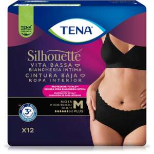 PANNOLONE A MUTANDINA ASSORBENTE TENA SILHOUETTE NOIR M VITABASSA 12 PEZZI