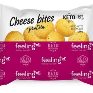 FEELING OK +PROTEIN CHEESE BITES 50 G