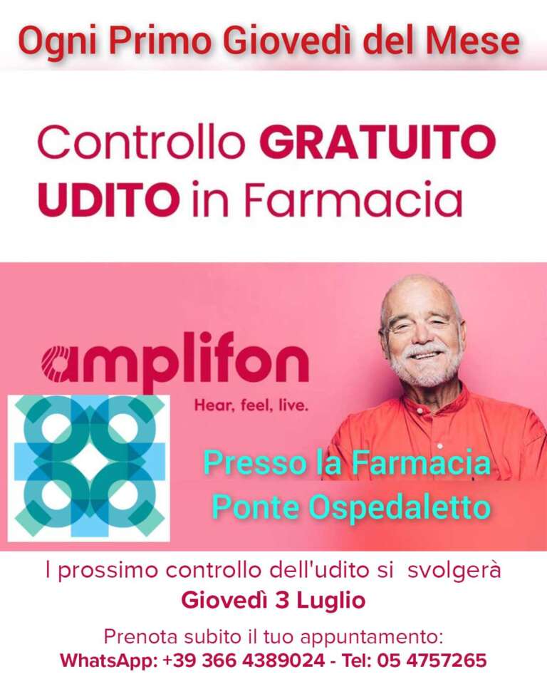 Controllo Udito Farmacia