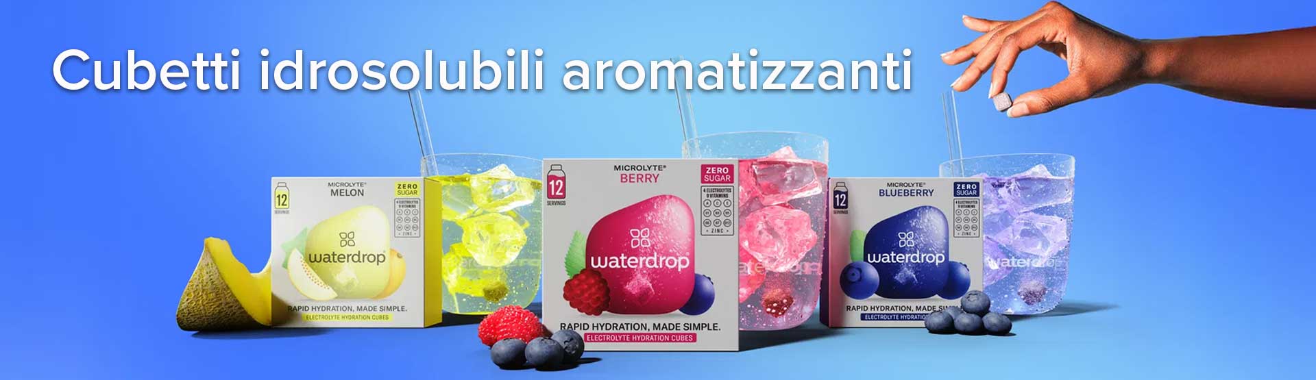 waterdrop cubetti