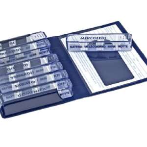 PORTAPILLOLE SETTIMANALE MEDIDOS BLU APERTURA/CHIUSA IN VELCRO 10