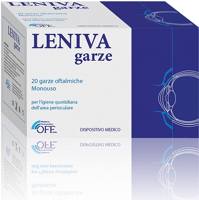 LENIVA GARZE OFTALMICHE 20 PEZZI LENIVA GARZE OFTALMICHE 20 PEZZI