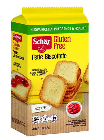 SCHAR FETTE BISCOTTATE 3 PORZIONI DA 86 SCHAR FETTE BISCOTTATE 3 PORZIONI DA 86