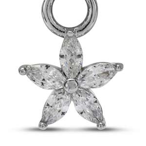 VERAME&apos; CHARM FLORA ARGENTO