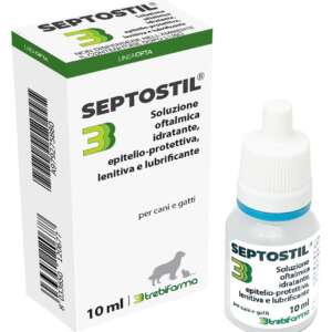 SEPTOSTIL SOLUZIONE OFTALMICA IDRATANTE EPITELIO PROTETTIVALENITIVA LUBRIFICANTE PER CANI E GATTI 10 ML