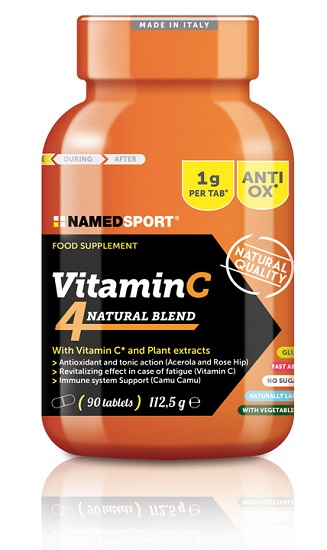 VITAMIN C 4 NATURAL BLEND 90 COMPRESSE VITAMIN C 4 NATURAL BLEND 90 COMPRESSE