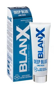 BLANX DEEP BLUE DENTIFRICIO SBIANCANTE NON ABRASIVO 25 ML BLANX DEEP BLUE DENTIFRICIO SBIANCANTE NON ABRASIVO 25 ML