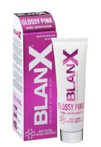 BLANX GLOSSY PINK DENTIFRICIO SBIANCANTE NON ABRASIVO 75 ML