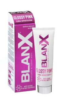 BLANX GLOSSY PINK DENTIFRICIO SBIANCANTE NON ABRASIVO 75 ML BLANX GLOSSY PINK DENTIFRICIO SBIANCANTE NON ABRASIVO 75 ML
