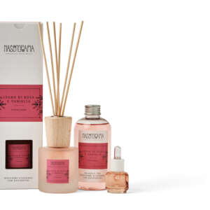 DIFFUSORE BASTONCINI 100 ML LEGNO DI ROSA E VANIGLIA 100 ML