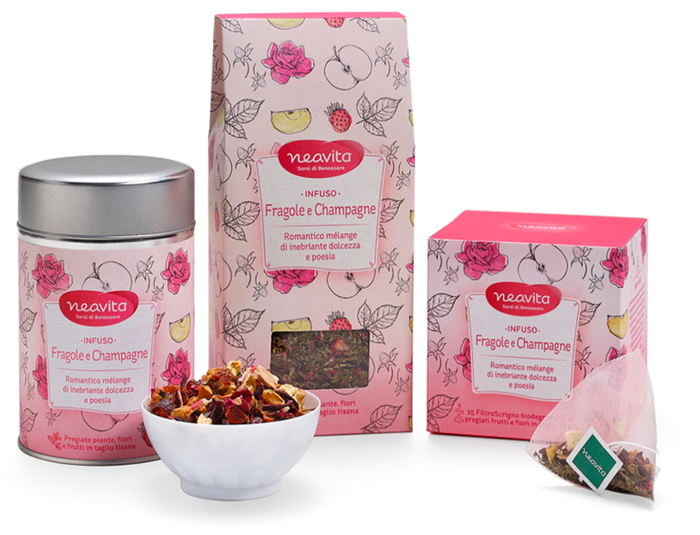 NEAVITA INFUSO FRAGOLE CHAMPAGNE 100 G NEAVITA INFUSO FRAGOLE CHAMPAGNE 100 G