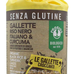 PROBIOS GALLETTE RISO NERO/CURCUMA 100 G