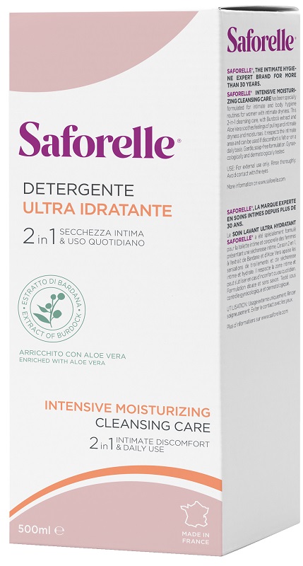 SAFORELLE DETERGENTE ULTRA IDRATANTE 500 ML SAFORELLE DETERGENTE ULTRA IDRATANTE 500 ML