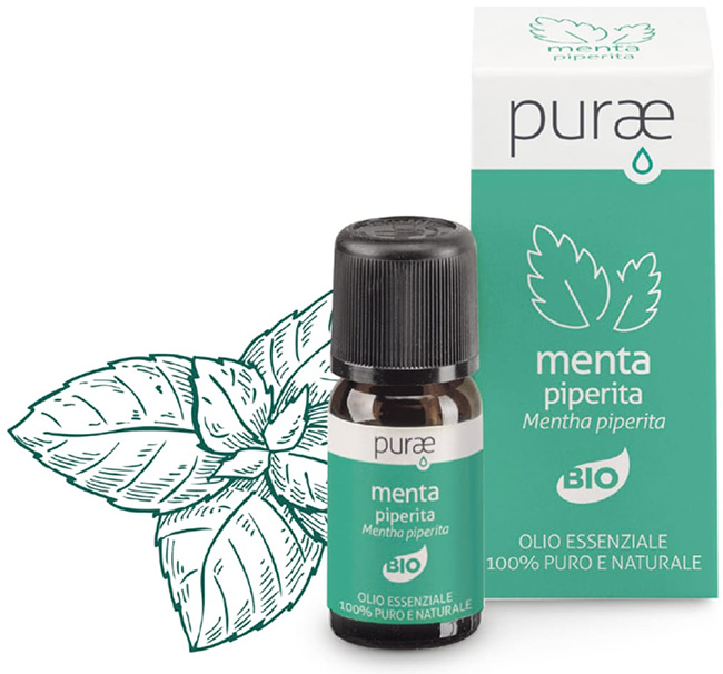 PURAE OE MENTA BIO MENTHA PIPERITA PARTI AEREE 10 ML PURAE OE MENTA BIO MENTHA PIPERITA PARTI AEREE 10 ML