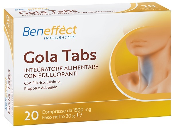 BENEFFECT GOLA TABS 20 COMPRESSE BENEFFECT GOLA TABS 20 COMPRESSE