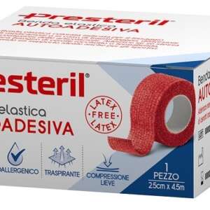 BENDA ELASTICA AUTOADESIVA LATEX FREE PRESTERIL CM 2