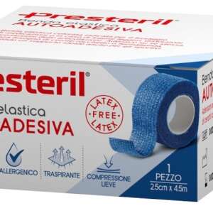 BENDA ELASTICA AUTOADESIVA LATEX FREE PRESTERIL CM 2