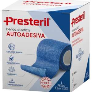BENDA ELASTICA AUTOADESIVA LATEX FREE PRESTERIL CM 7