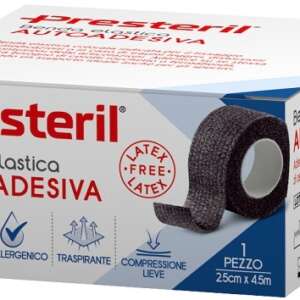 BENDA ELASTICA AUTOADESIVA LATEX FREE PRESTERIL CM 2