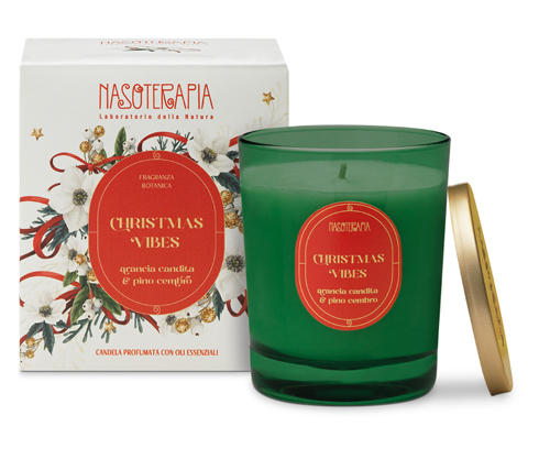 NASOTERAPIA CANDELA CHRISTMAS VIBES 180 G NASOTERAPIA CANDELA CHRISTMAS VIBES 180 G