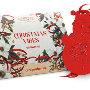 NASOTERAPIA SET CARD PROFUMATE SNOWMAN 10 PEZZI