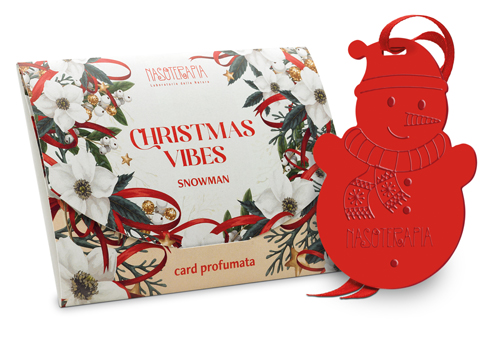 NASOTERAPIA SET CARD PROFUMATE SNOWMAN 10 PEZZI NASOTERAPIA SET CARD PROFUMATE SNOWMAN 10 PEZZI