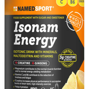 ISONAM ENERGY LEMON FLAVOUR 480 G