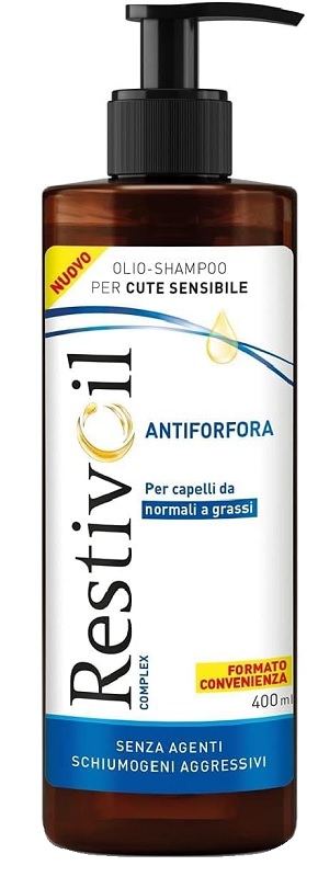 RESTIVOIL COMPLEX SHAMPOO ANTIFORFORA PER CAPELLI NORMALI EGRASSI RESTIVOIL COMPLEX SHAMPOO ANTIFORFORA PER CAPELLI NORMALI EGRASSI