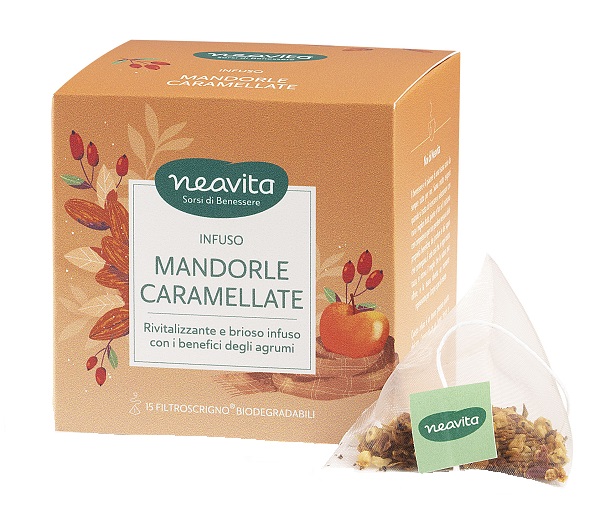 NEAVITA FILTROSCRIGNO MANDORLE CARAMELLATE 15 FILTRI NEAVITA FILTROSCRIGNO MANDORLE CARAMELLATE 15 FILTRI