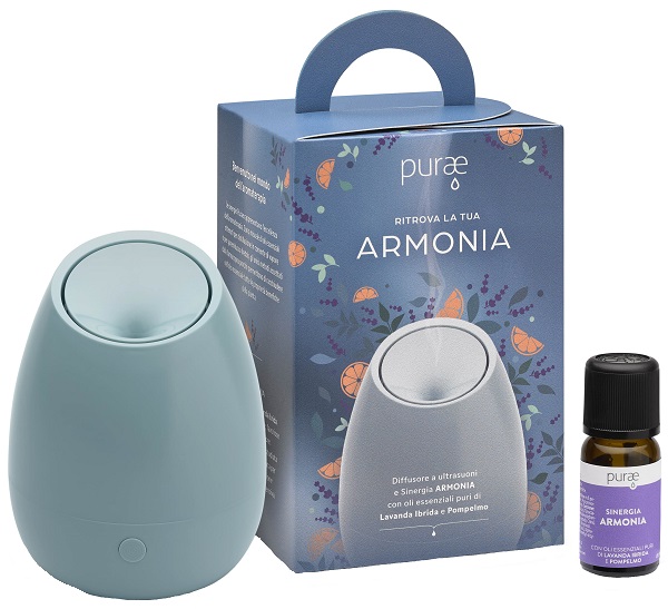 PURAE KIT RITROVA LA TUA ARMONIA DIFFUSORE BLOSSOM ORTENSIASINERGIA 5 ML PURAE KIT RITROVA LA TUA ARMONIA DIFFUSORE BLOSSOM ORTENSIASINERGIA 5 ML
