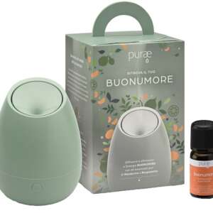 PURAE KIT RITROVA IL TUO BUONUMORE DIFFUSORE BLOSSOM MENTA SINERGIA 5 ML