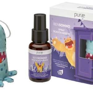 PURAE SPRAY BENSONNO SCACCIAMOSTRI 50 ML CON MOSTRO TRUDI TURCHESE